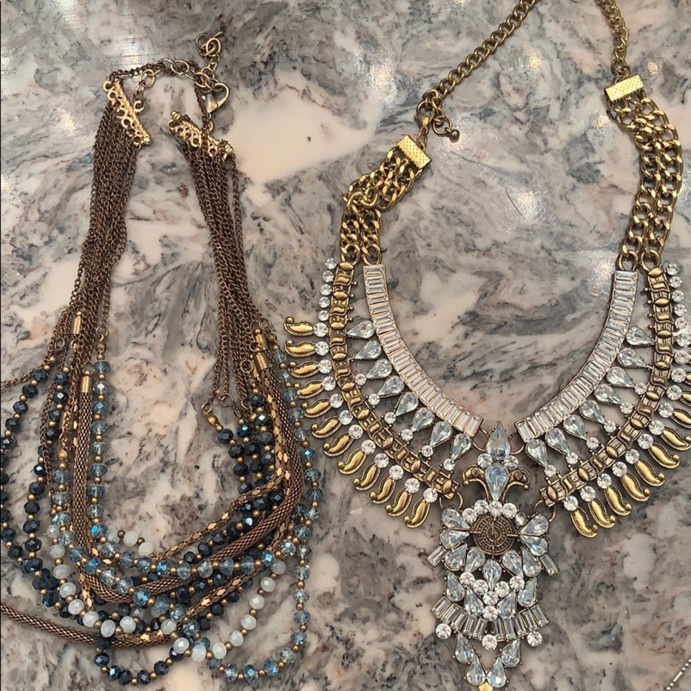Two big necklaces